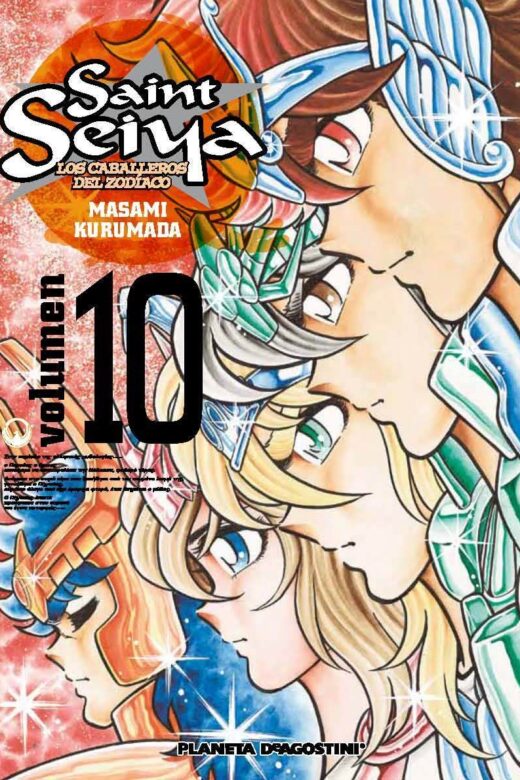 Manga Saint Seiya Los Caballeros del Zodiaco tomo 10