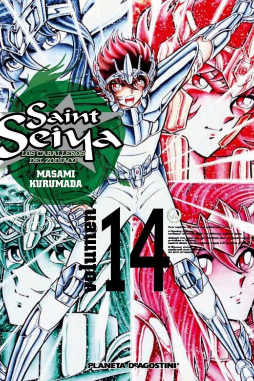 Manga Saint Seiya Los Caballeros del Zodiaco tomo 14