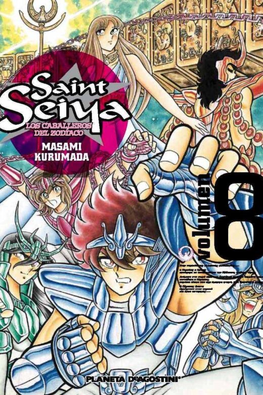 Manga Saint Seiya Los Caballeros del Zodiaco tomo 08