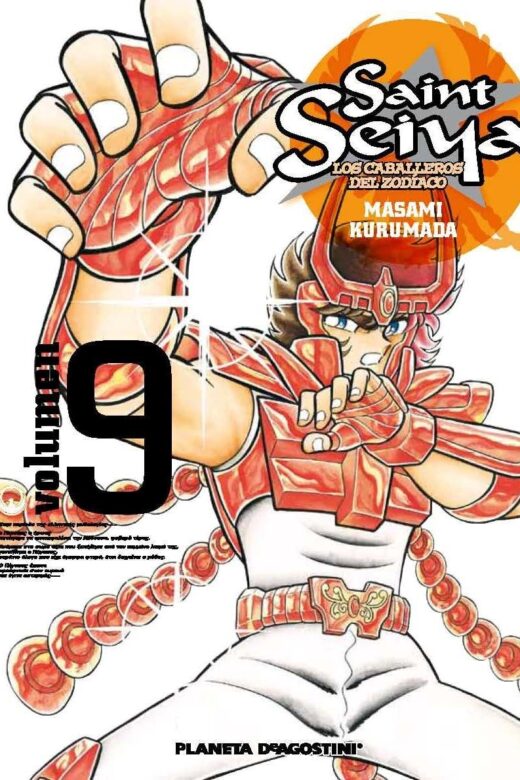 Manga Saint Seiya Los Caballeros del Zodiaco tomo 09