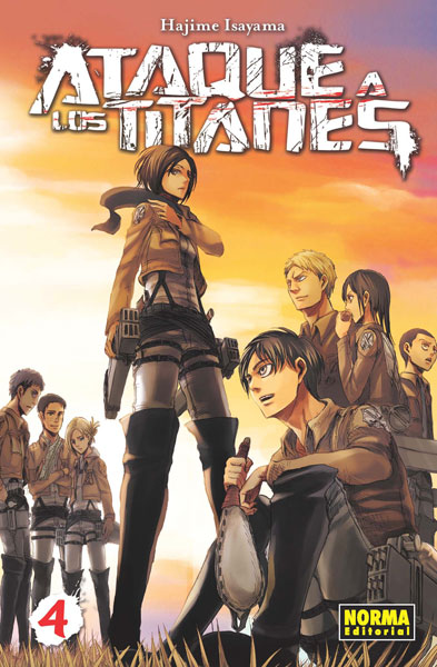 Manga Ataque a los Titanes 04