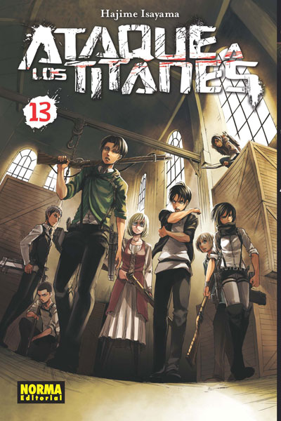 Manga Ataque a los Titanes 13