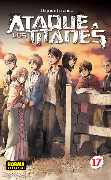 Manga Ataque a los Titanes 17