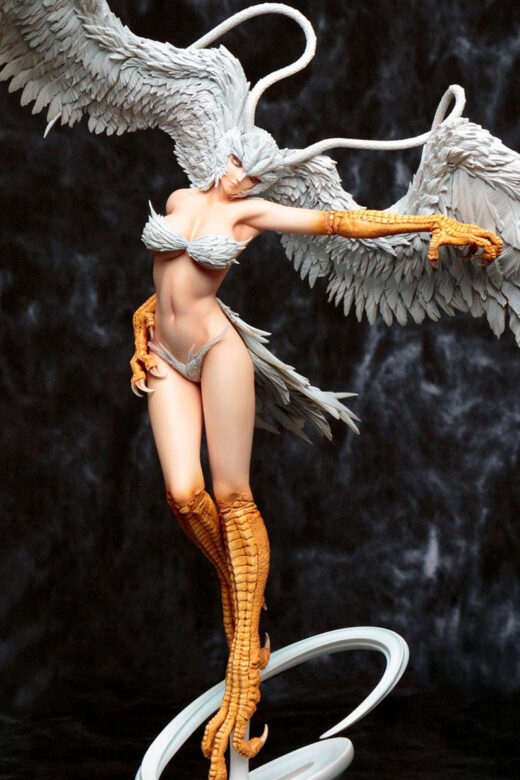 Devilman Figura Sirene Demon Spiritual Wings in the Sky