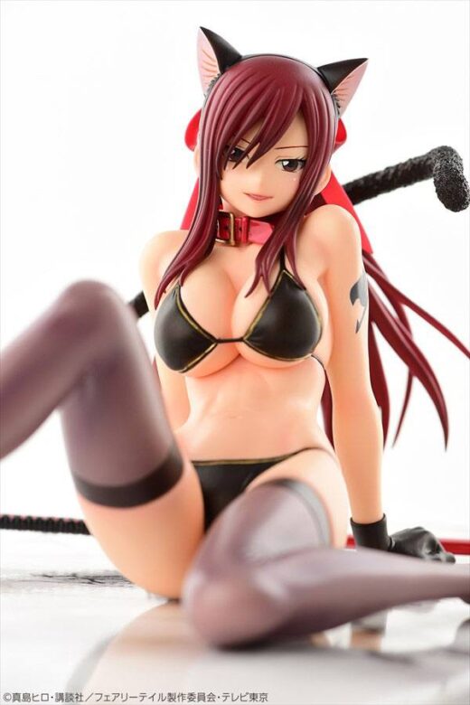 Estatua Erza Scarlet Black Cat Gravure