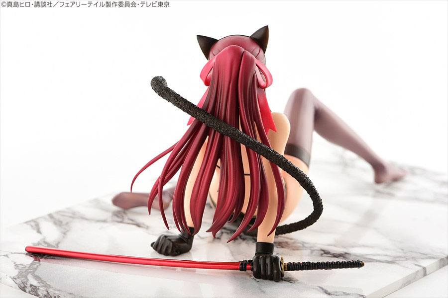 Estatua Erza Scarlet Black Cat Gravure