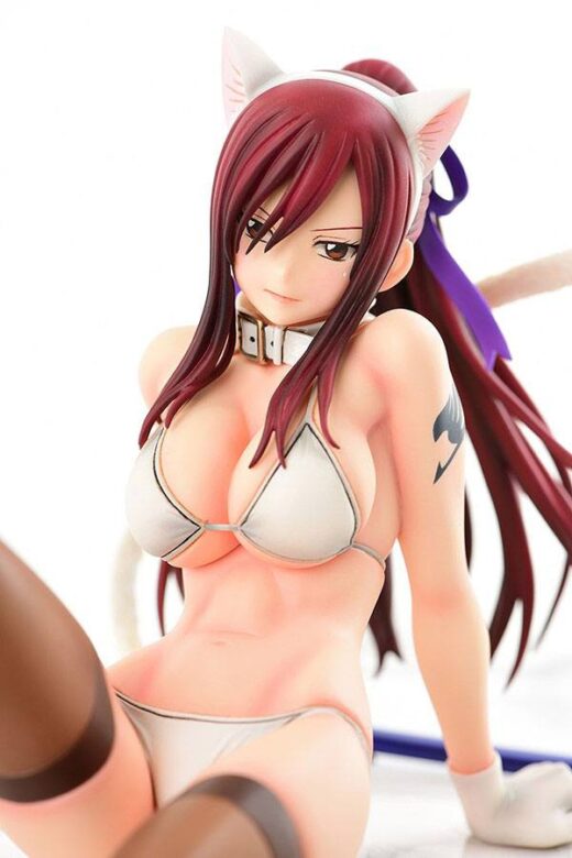 Estatua Erza Scarlet Cat Gravure Style