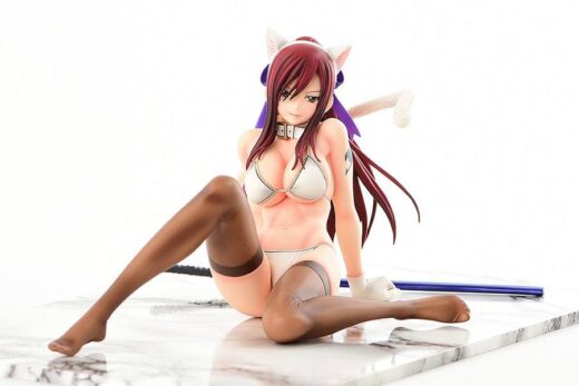 Estatua Erza Scarlet Cat Gravure Style