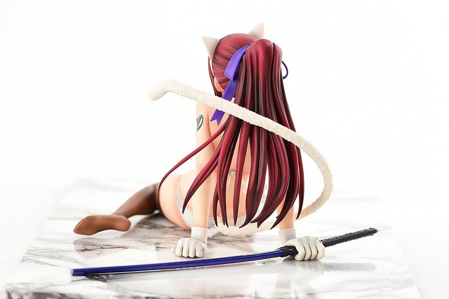 Estatua Erza Scarlet Cat Gravure Style