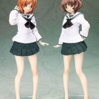 Girls-und-Panzer-Figura-Miho-Nishizumi-School-Uniform-y-Ankou-Suit-Version-09