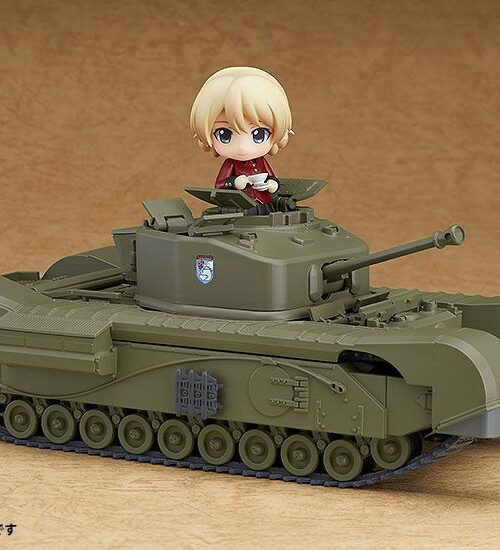 Girls und Panzer das Finale Vehiculo Nendoroid More Churchill Mk VII