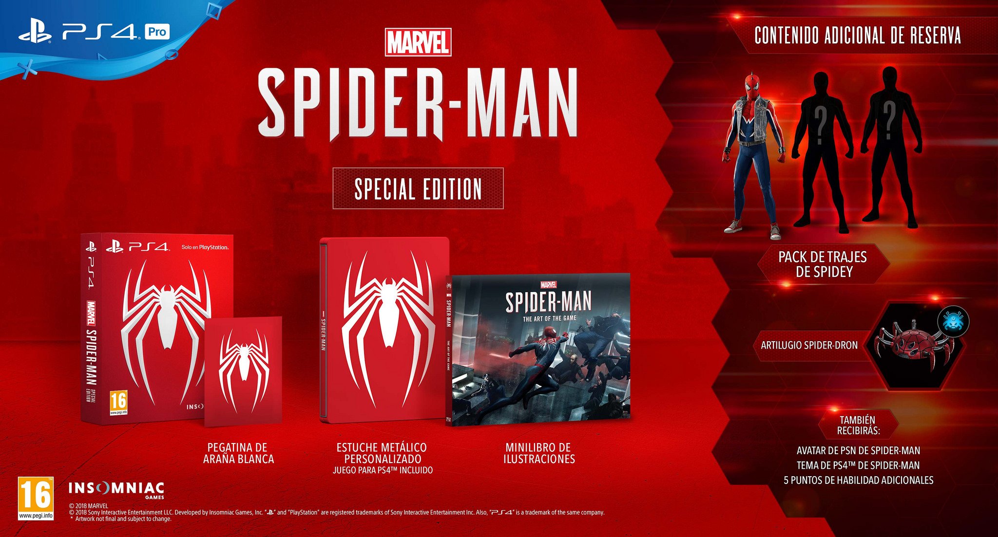 Marvels Spiderman Special Edition PS4 » Tu Tienda Anime