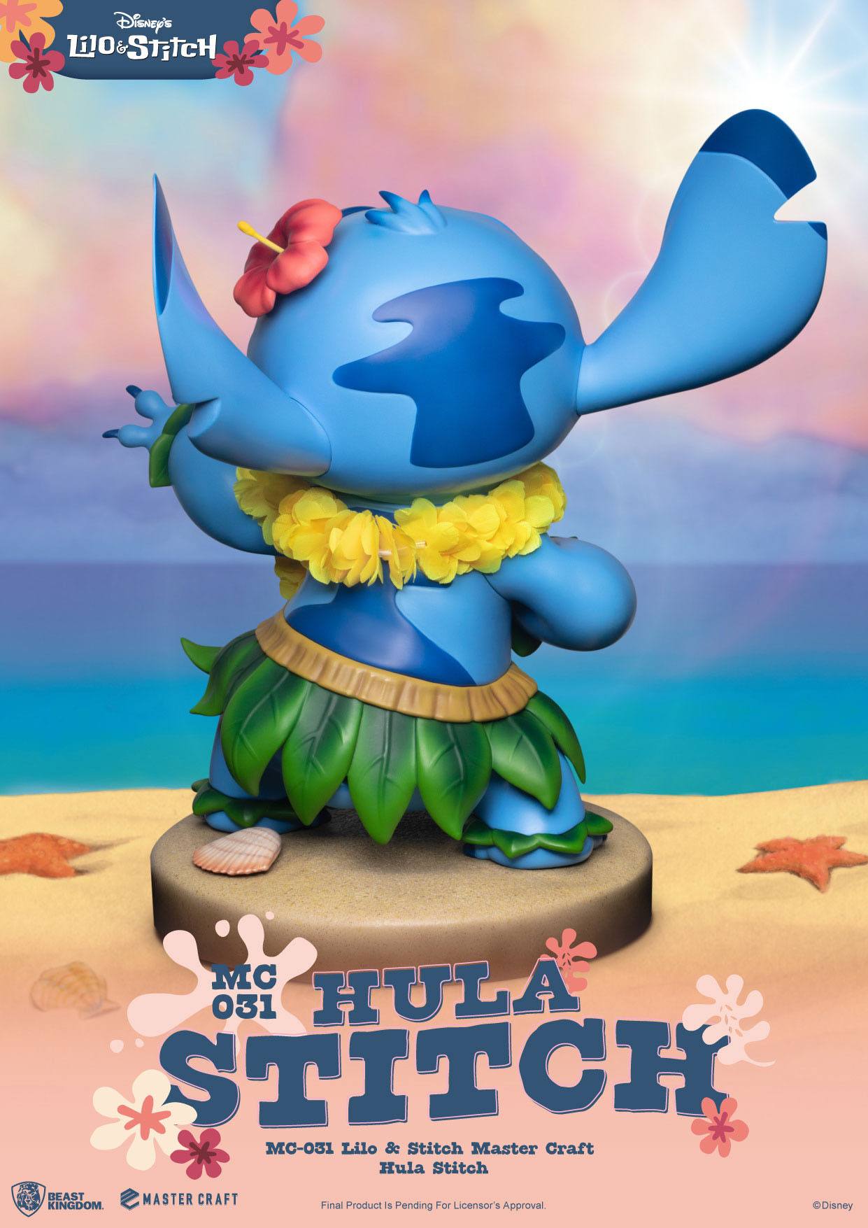 Estatua Disney Master Craft Hula Stitch