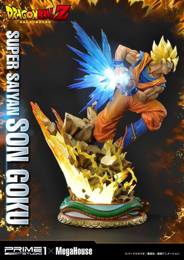 Estatua Dragon Ball Z Super Saiyan Son Goku