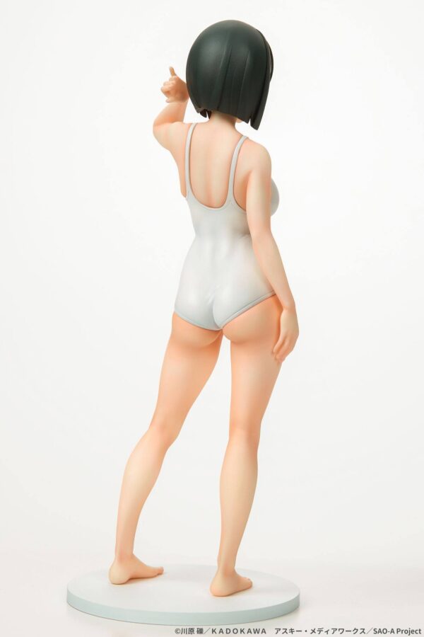 Estatua Suguha Kirigaya White Swimsuit