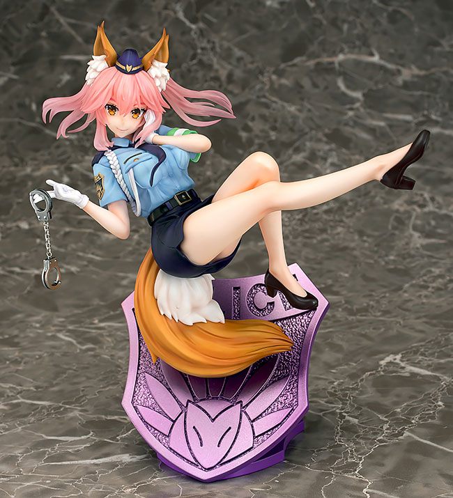 Estatua Fate Extella Link Tamamo Police Fox