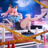 Estatua Fate Extella Link Tamamo Police Fox