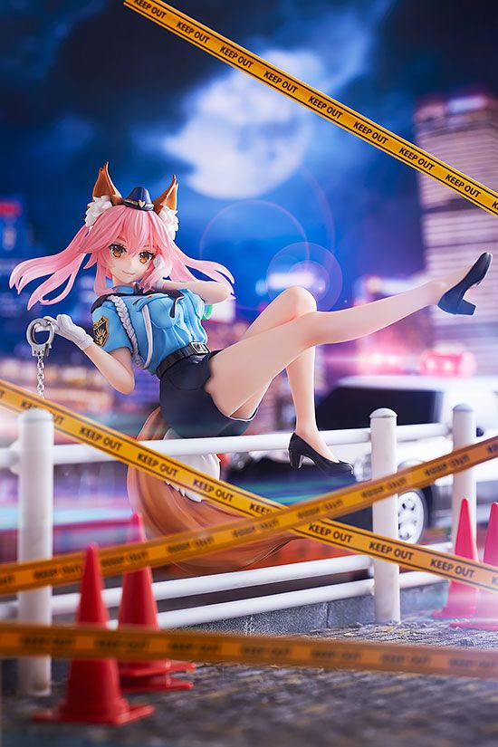 Estatua Fate Extella Link Tamamo Police Fox