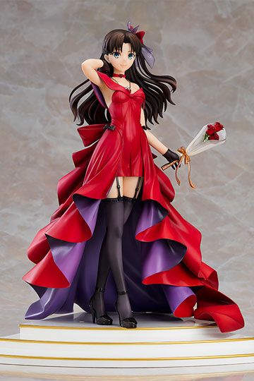 Estatua Fate Stay Night Rin Tohsaka 15th Celebration Dress