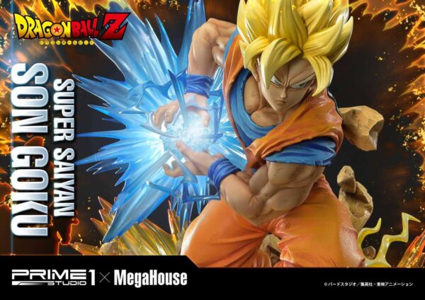 Estatua Dragon Ball Z Super Saiyan Son Goku