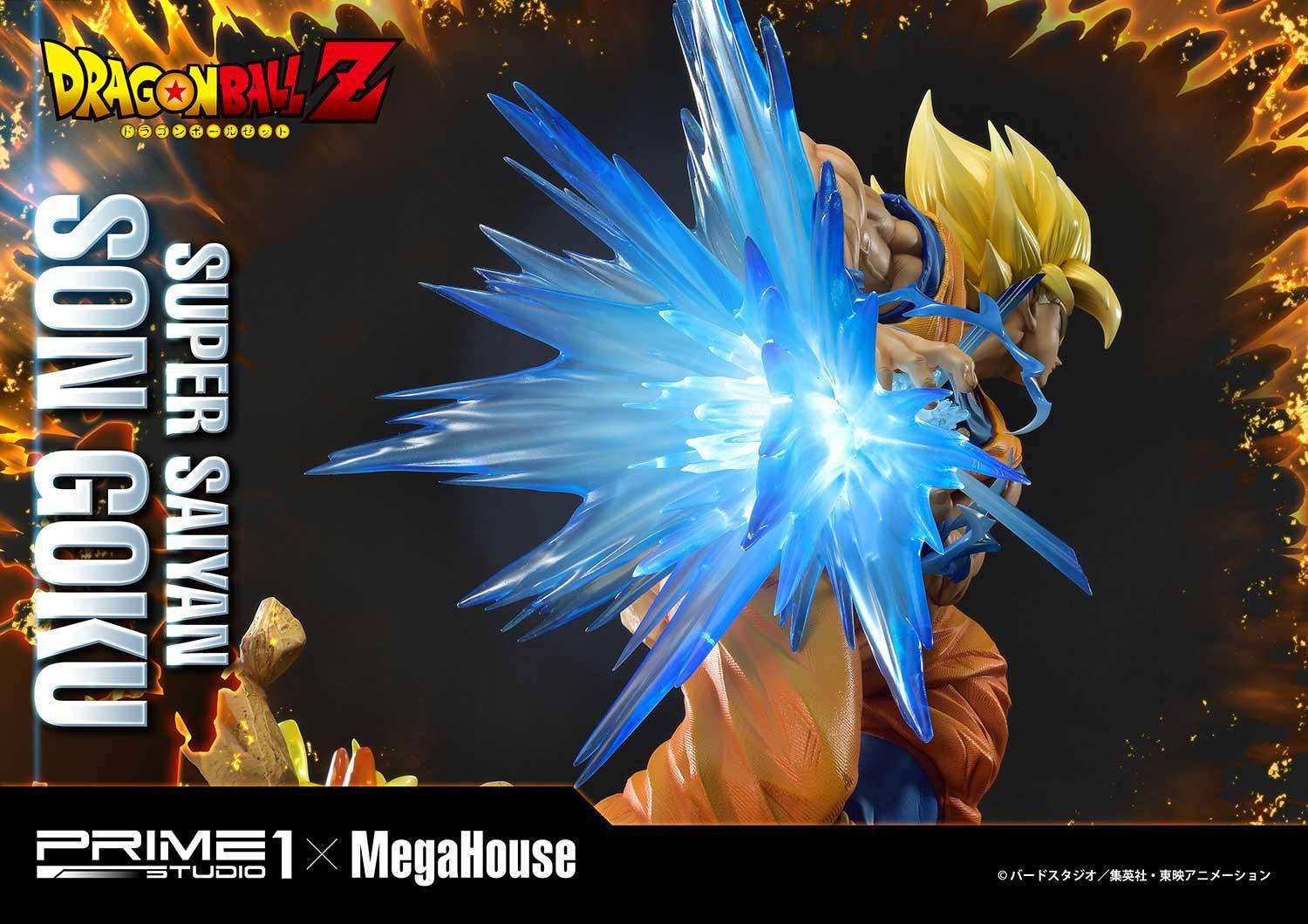 Estatua Dragon Ball Z Super Saiyan Son Goku