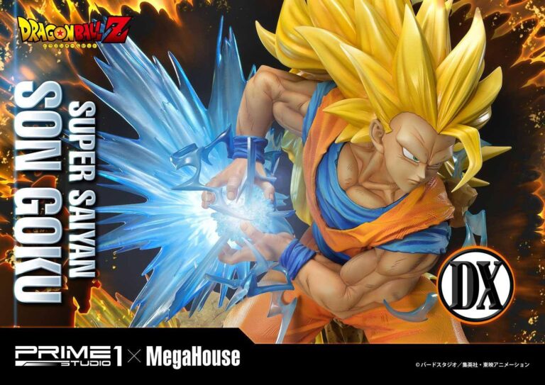 Figura Super Saiyan Son Goku Deluxe 64 cm