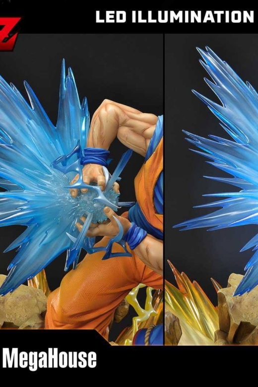 Figura Super Saiyan Son Goku Deluxe 64 cm