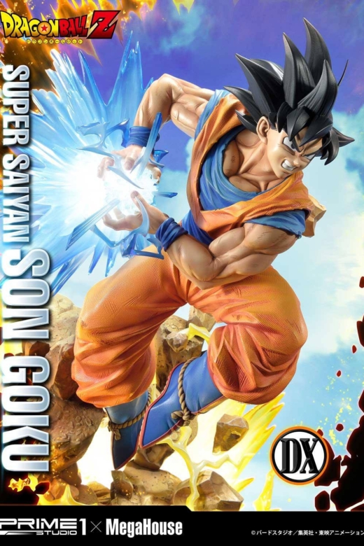 Figura Super Saiyan Son Goku Deluxe 64 cm