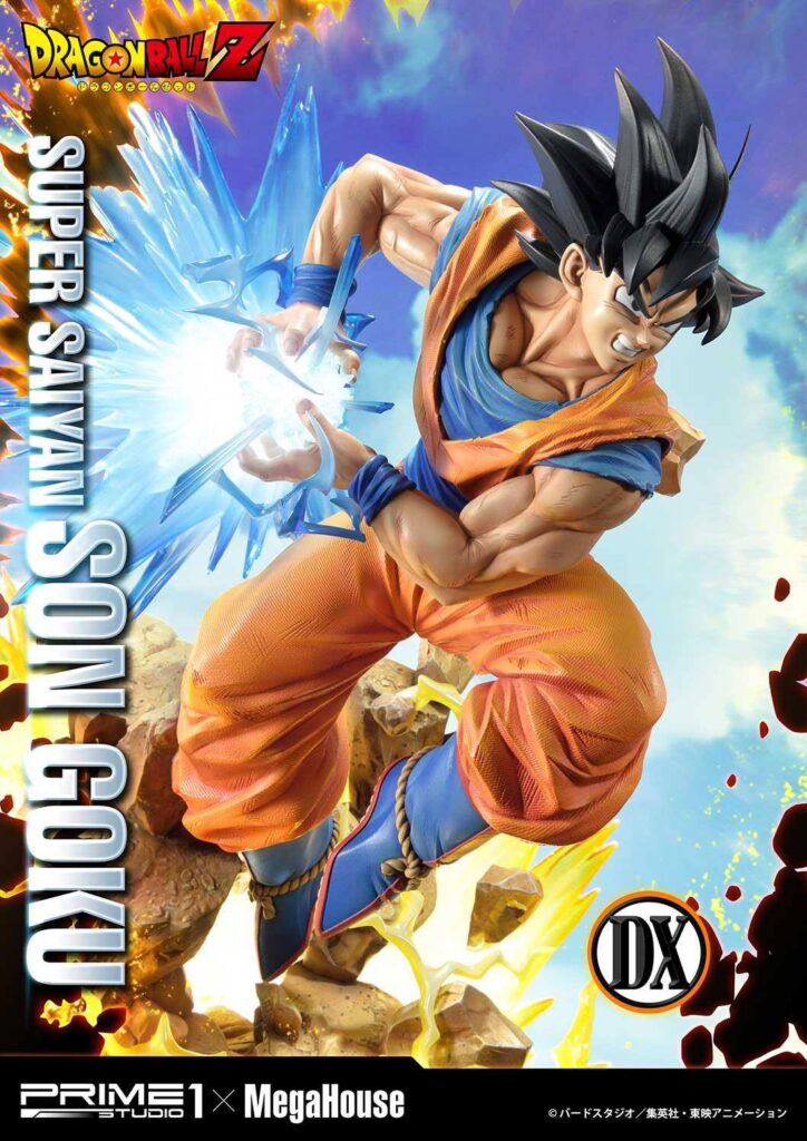 Figura Super Saiyan Son Goku Deluxe 64 cm