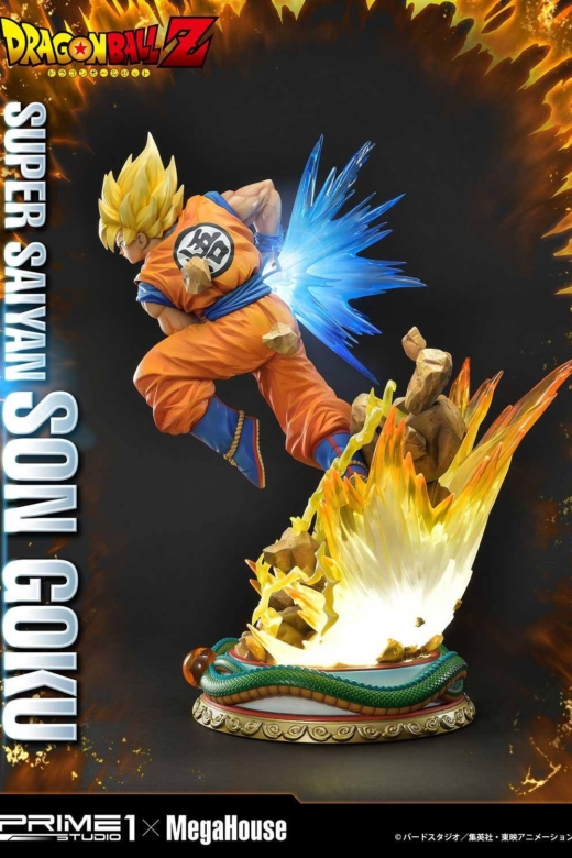 Figura Super Saiyan Son Goku Deluxe 64 cm