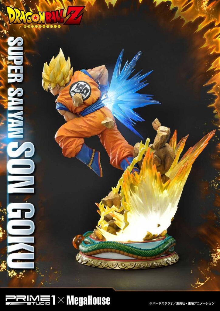 Figura Super Saiyan Son Goku Deluxe 64 cm