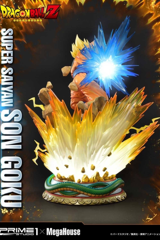 Figura Super Saiyan Son Goku Deluxe 64 cm