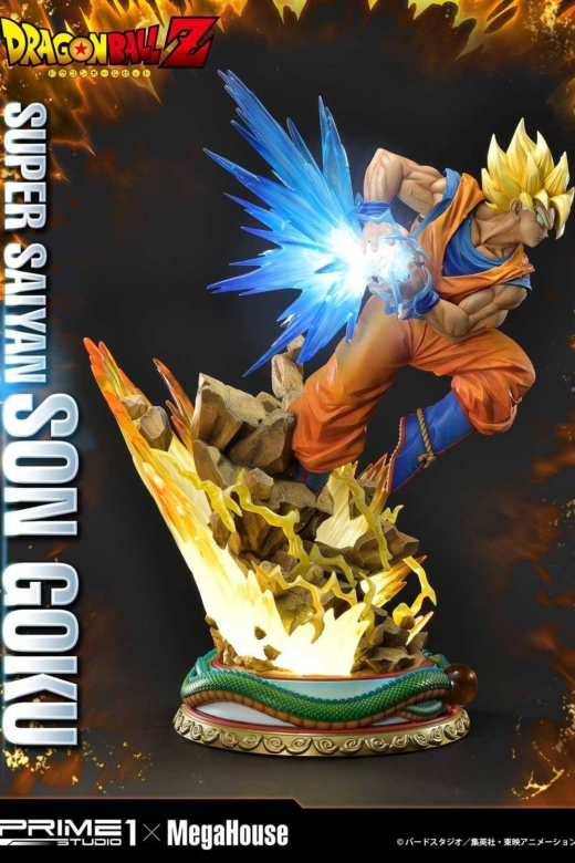 Figura Super Saiyan Son Goku Deluxe 64 cm