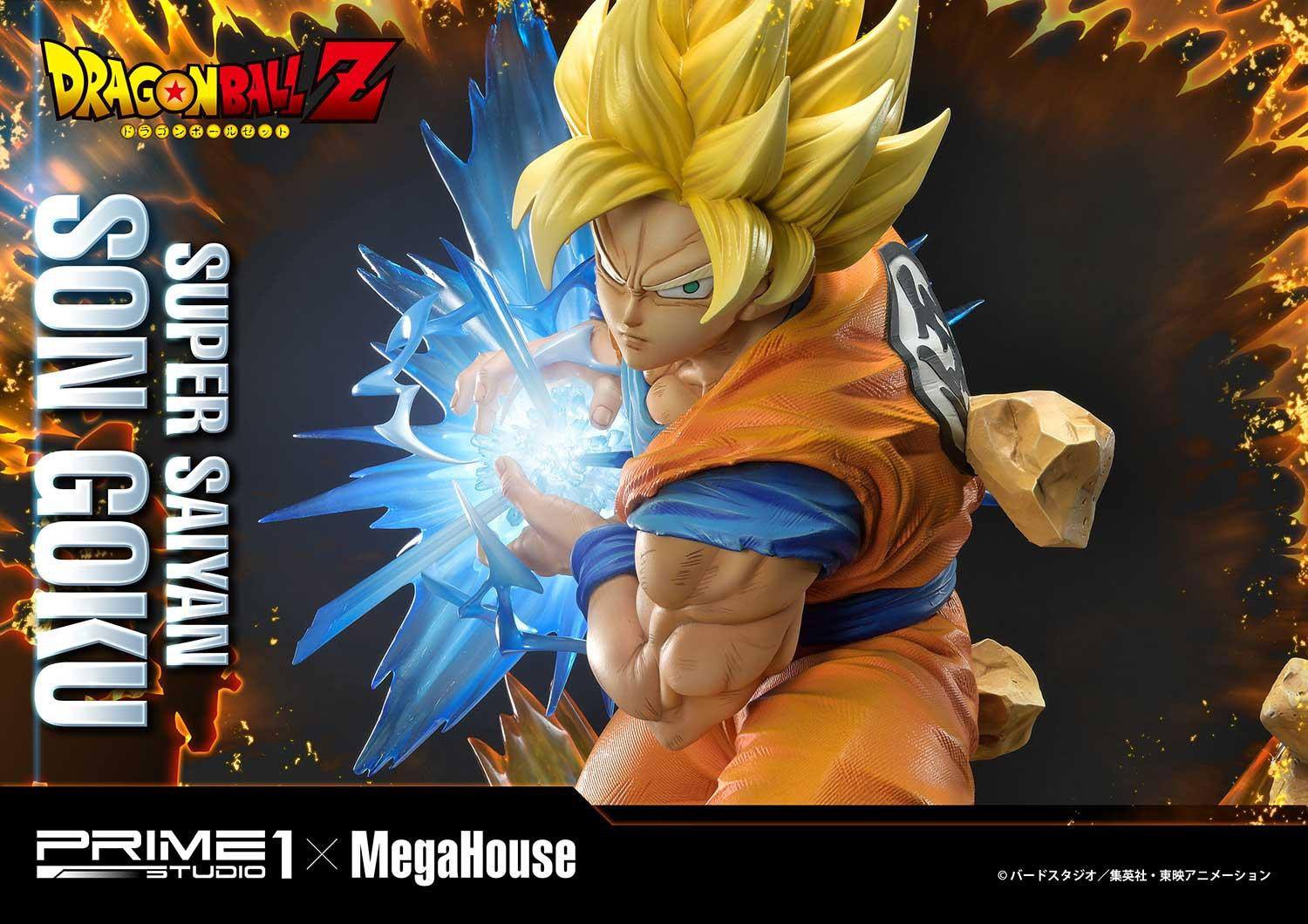 Estatua Dragon Ball Z Super Saiyan Son Goku