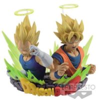 Busto Dragon Ball Z Goku y Vegeta