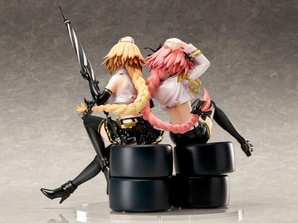 Estatua Fate Apocrypha Jeanne d'Arc y Astolfo