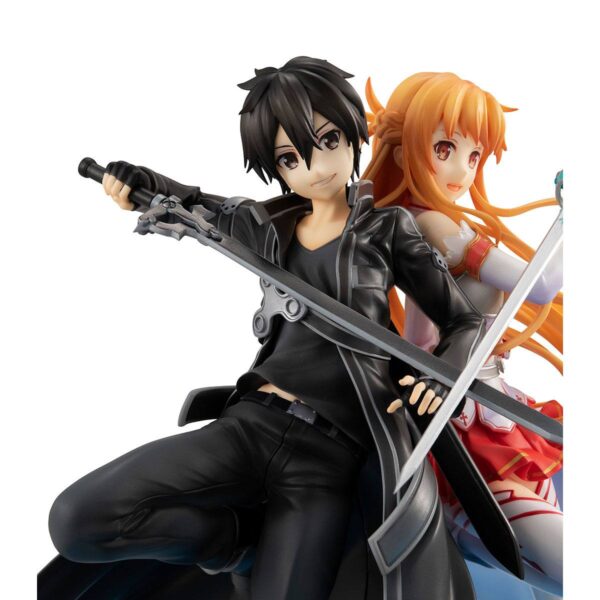 Estatuas SAO Lucrea Kirito y Asuna