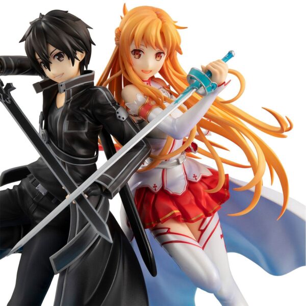 Estatuas SAO Lucrea Kirito y Asuna