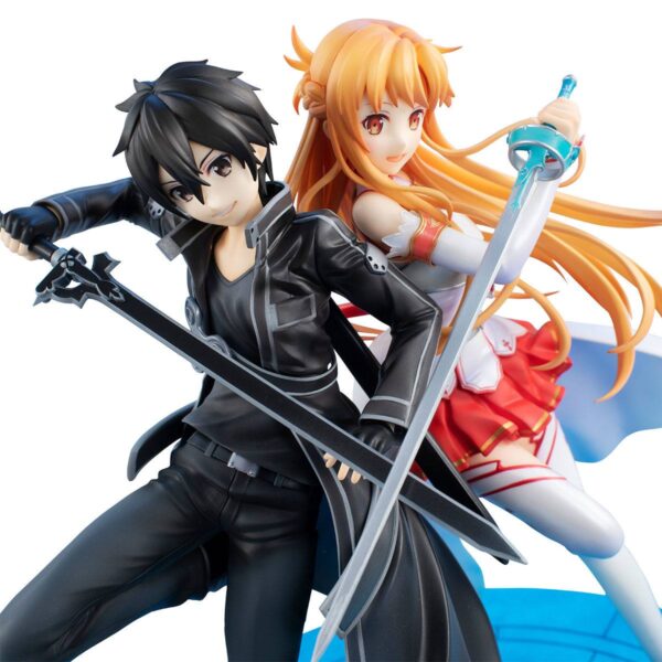 Estatuas SAO Lucrea Kirito y Asuna