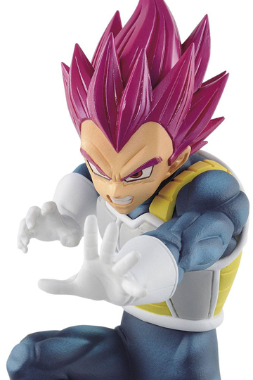 Estatua Dragon Ball Vegeta Super Saiyan God