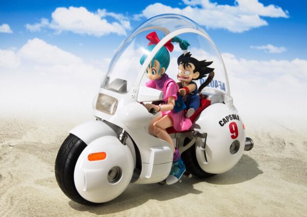 Figura Dragon Ball Vehiculo Bulma Motorcycle