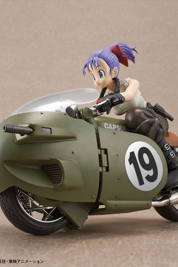 Maqueta Dragon Ball Bulma 19 Motorcycle