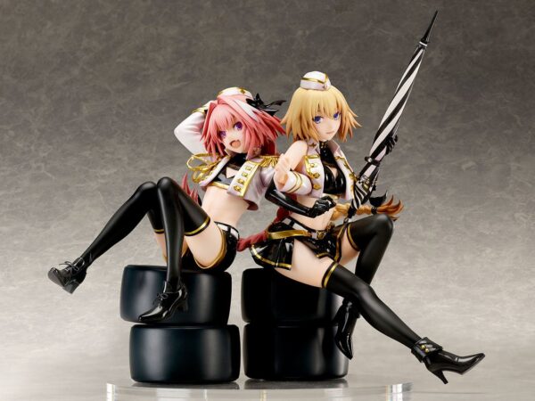 Estatua Fate Apocrypha Jeanne d'Arc y Astolfo