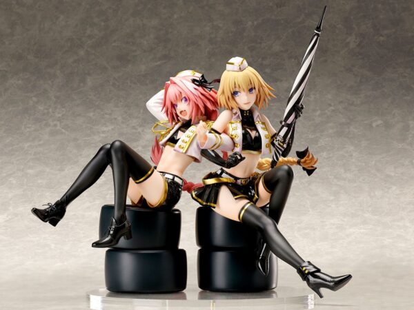 Estatua Fate Apocrypha Jeanne d'Arc y Astolfo