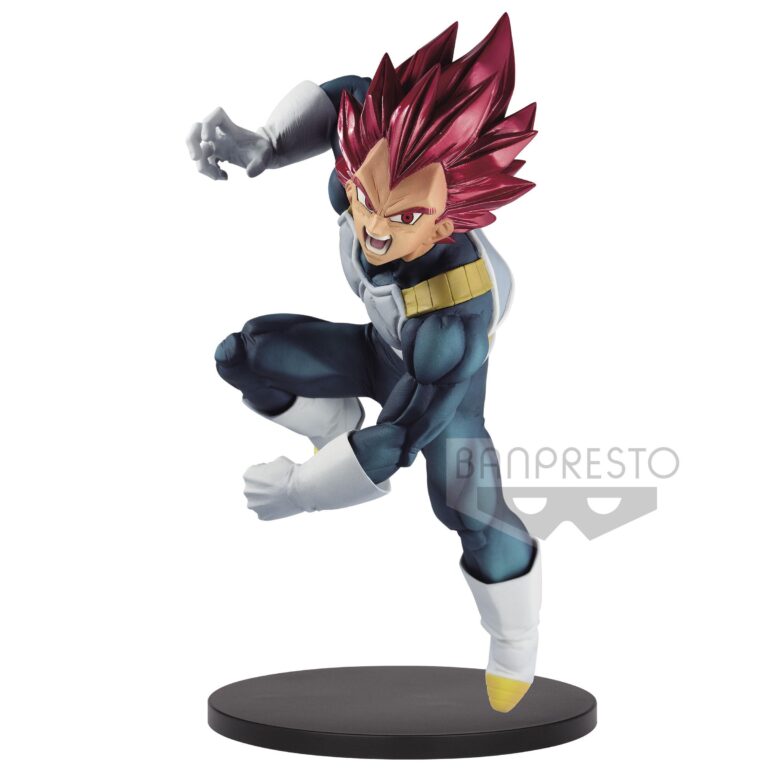 Figura Super Saiyan God Vegeta Bood of Saiyans