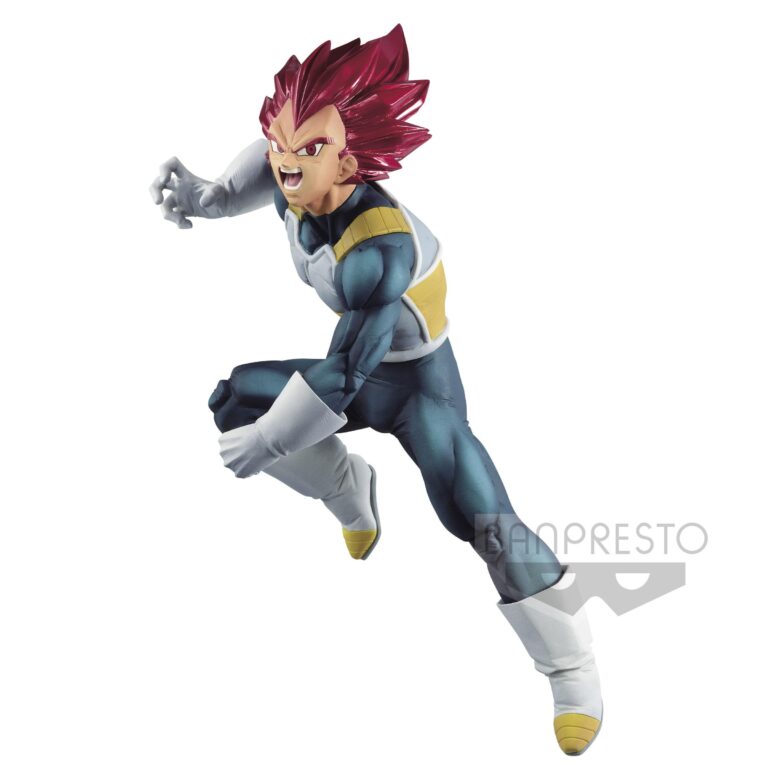 Figura Super Saiyan God Vegeta Bood of Saiyans