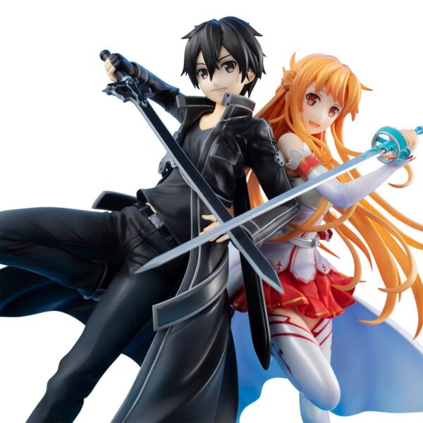 Estatuas SAO Lucrea Kirito y Asuna