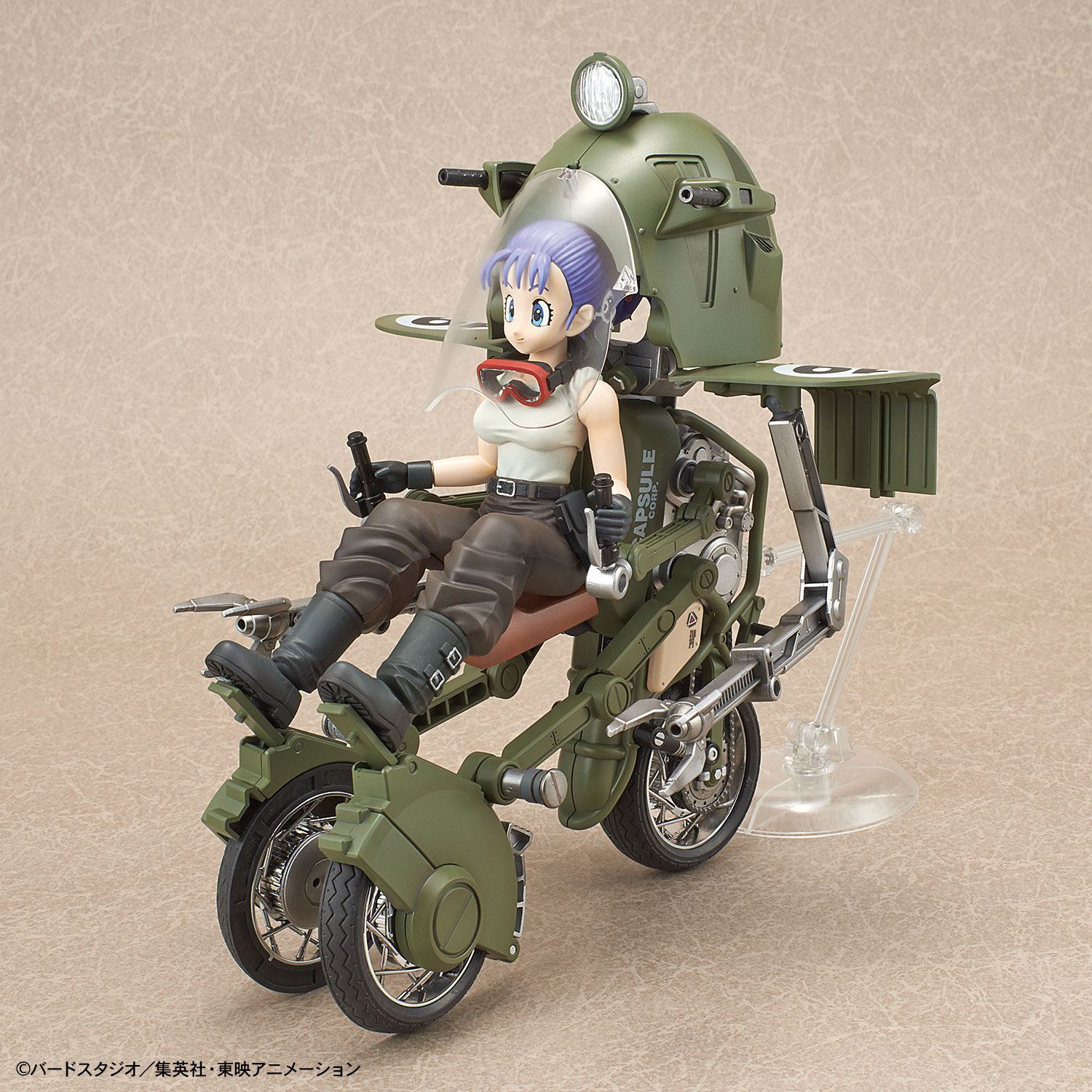 Maqueta Dragon Ball Bulma 19 Motorcycle