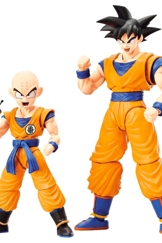 Set 2 figuras Son Goku y Krillin