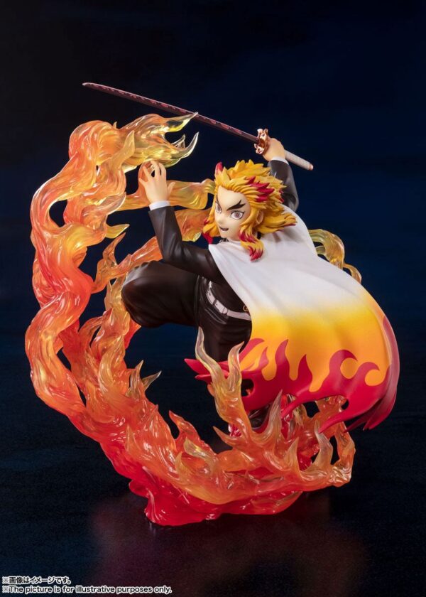 Estatua Kyojuro Rengoku Flame Breathing